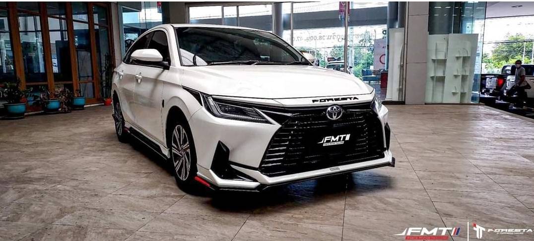 ชุดแต่ง Toyota Ativ 2022 ทรง Fortezza